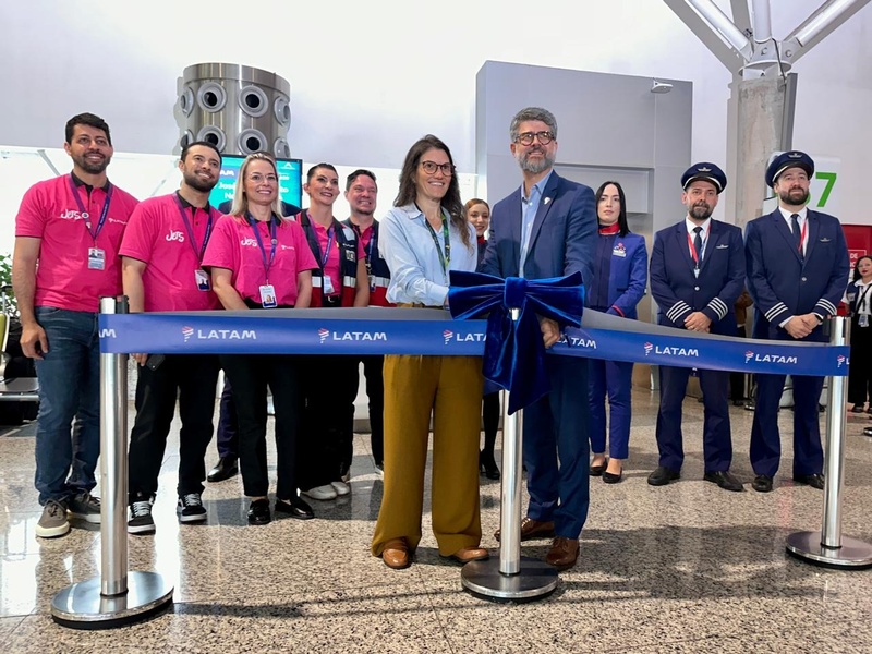 LATAM inaugura voo direto entre Brasília e São José do Rio Preto